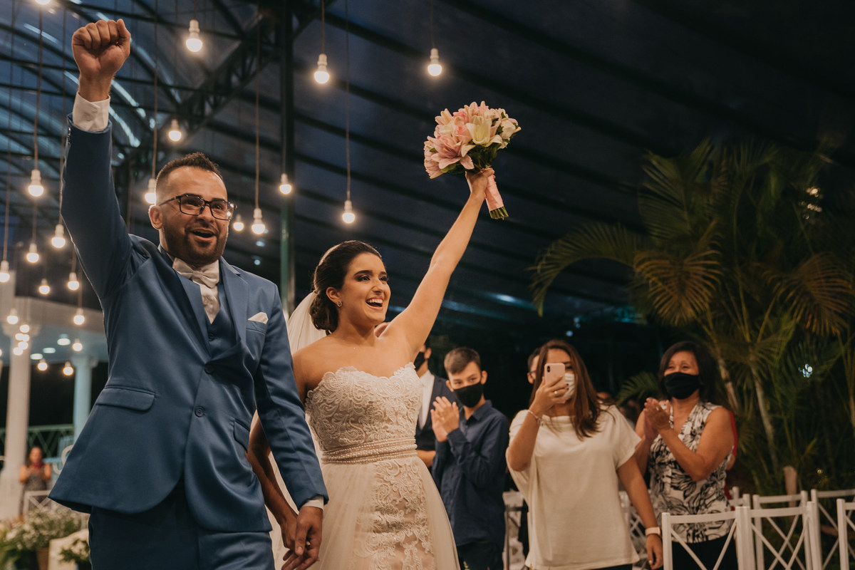 saída dos noivos recanto santa rita