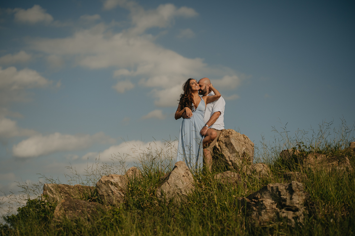 ensaio pré-wedding morro do capuava casal noivos