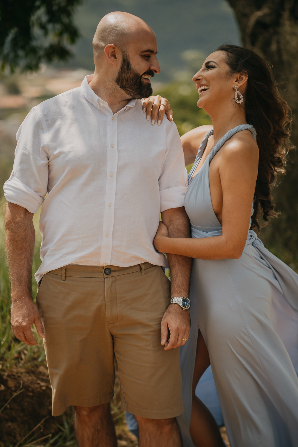 ensaio pré-wedding morro do capuava casal noivos