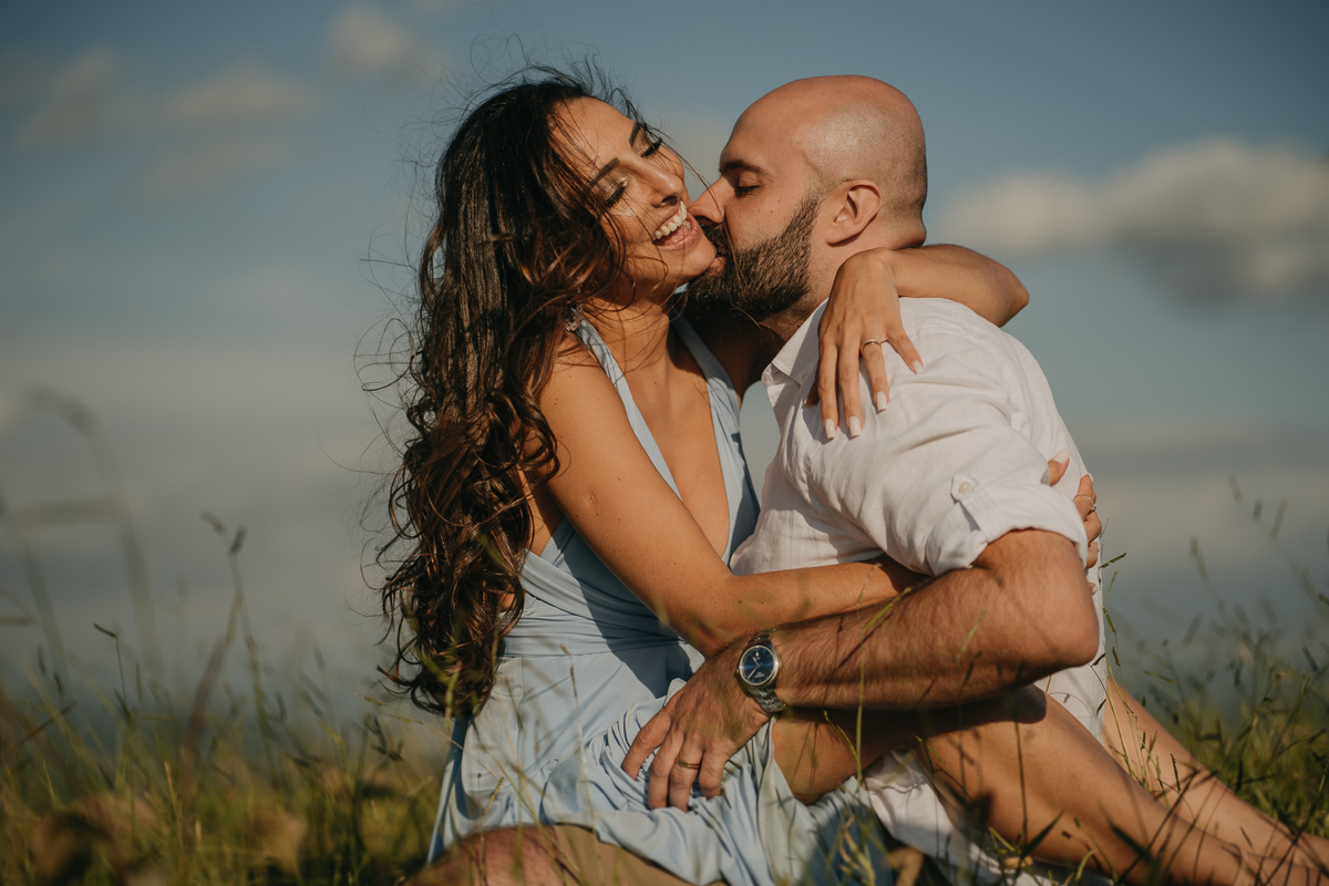 ensaio pré-wedding morro do capuava casal noivos