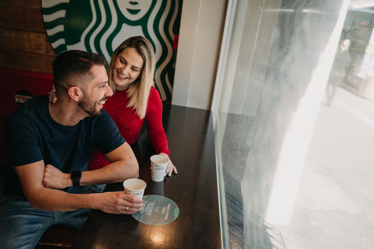 ensaio pré-casamento, pré-wedding, wedding, noivado, noivos, casamento, paulista, ensaio fotográfico, starbucks