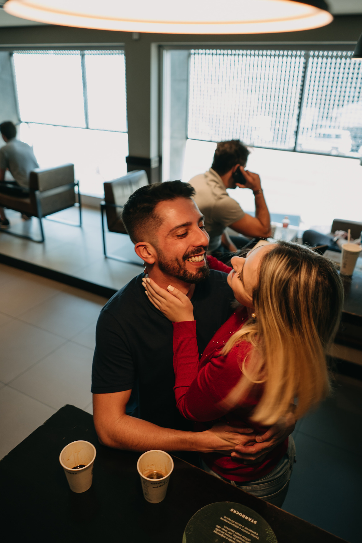 ensaio pré-casamento, pré-wedding, wedding, noivado, noivos, casamento, paulista, ensaio fotográfico, starbucks