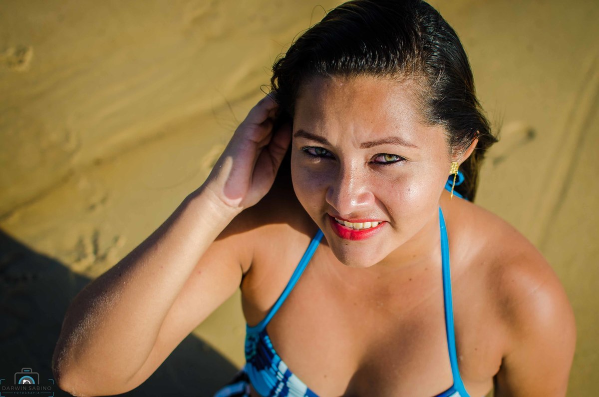 Ensaio na Praia -Kaliane Cristina