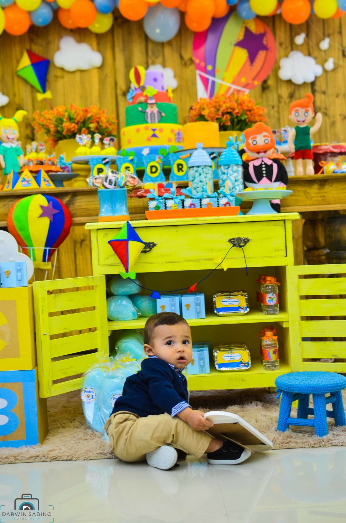 Aniversário ,festa um aninho,mundo bitar 