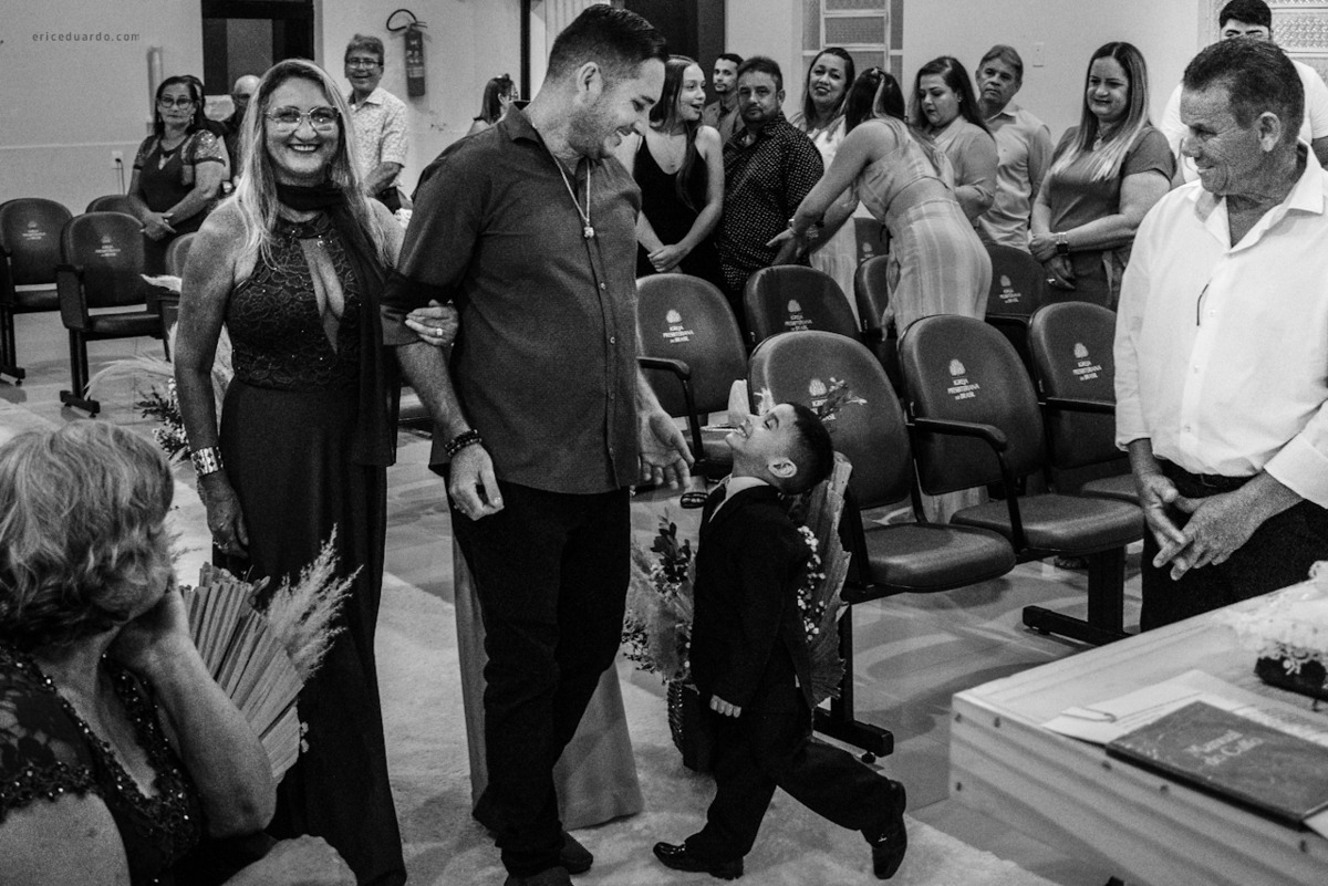 Entrada dos padrinhos