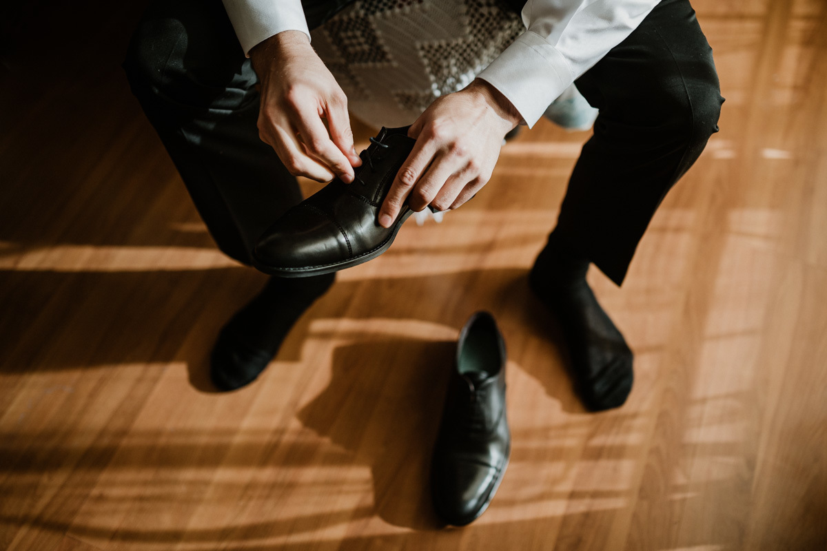 Preparação do noivo