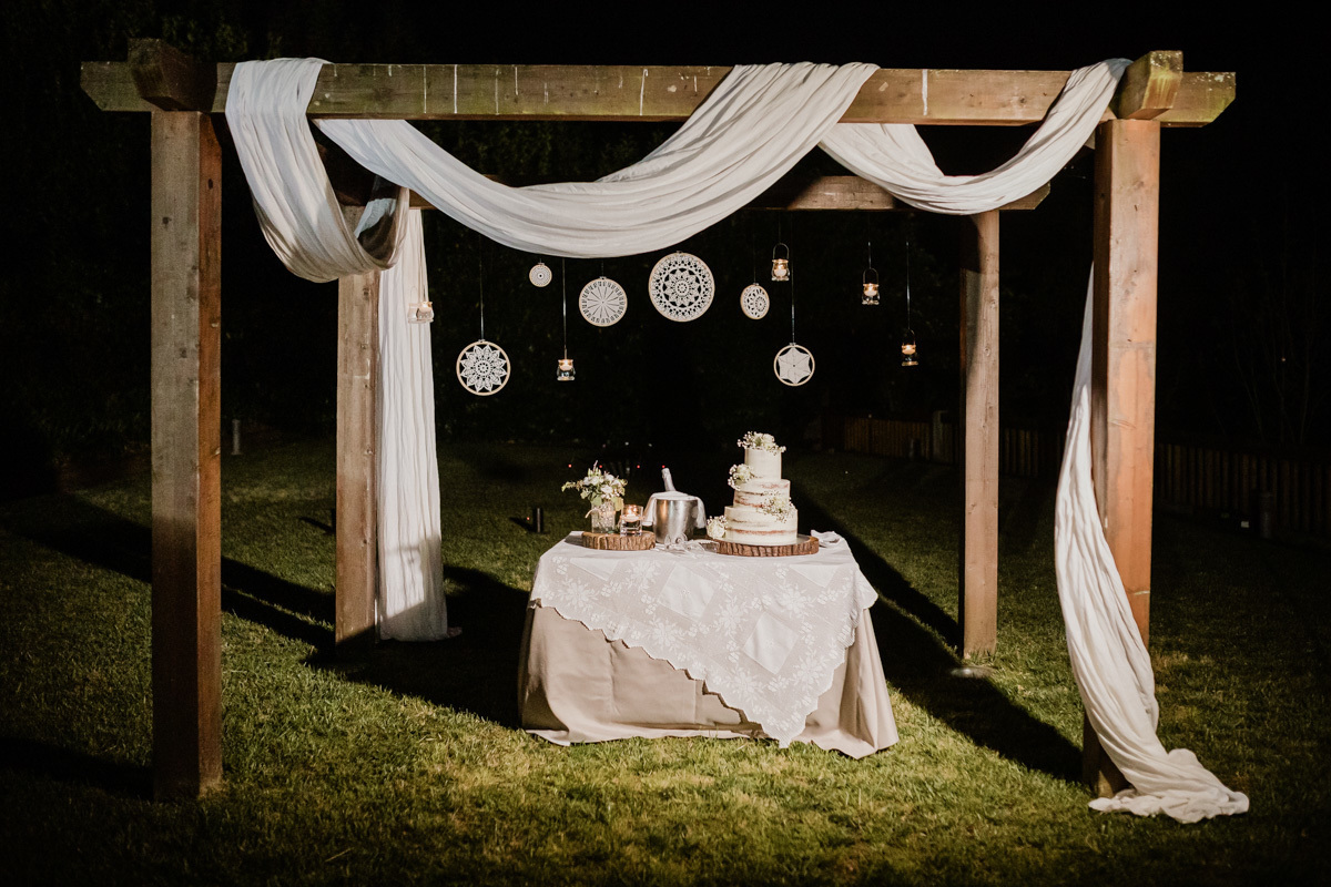 bolo de casamento, corte do bolo