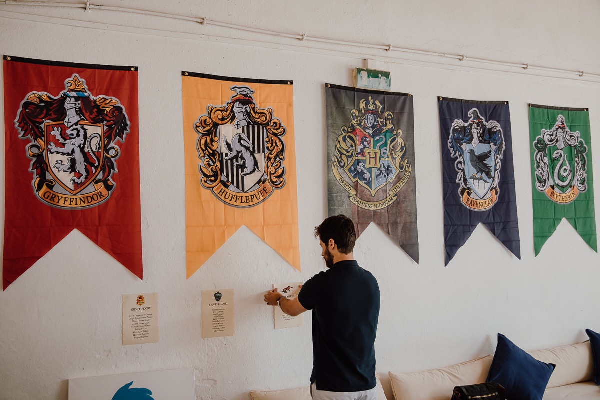 casamento com tema harry potter