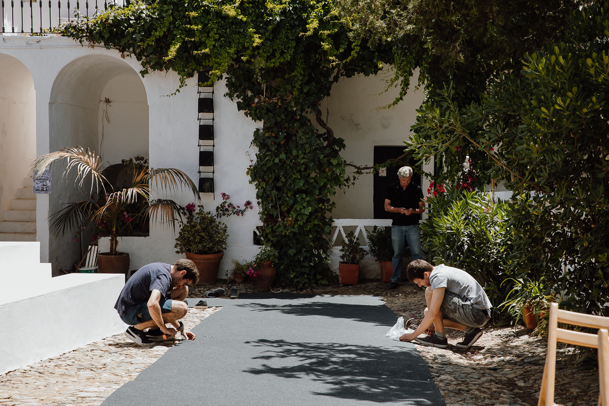 preparação do casamento