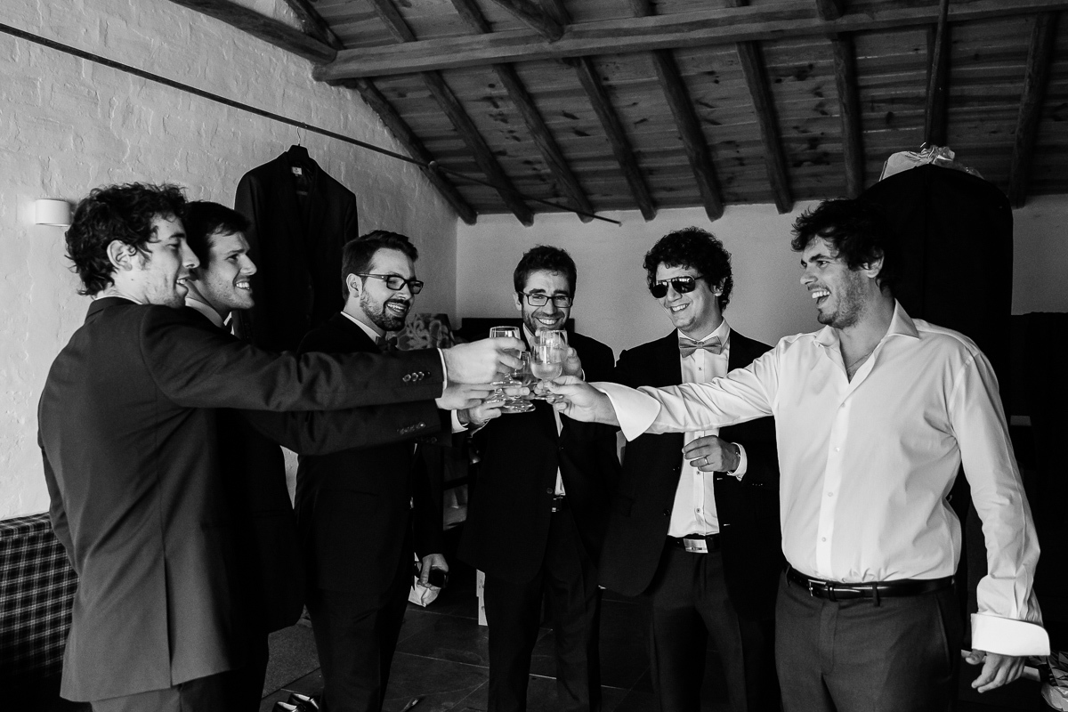 Preparação do noivo