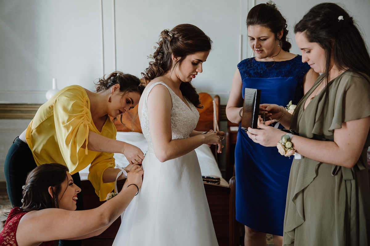 preparação da noiva