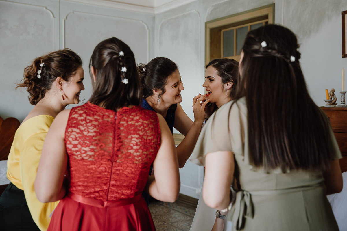 preparação da noiva