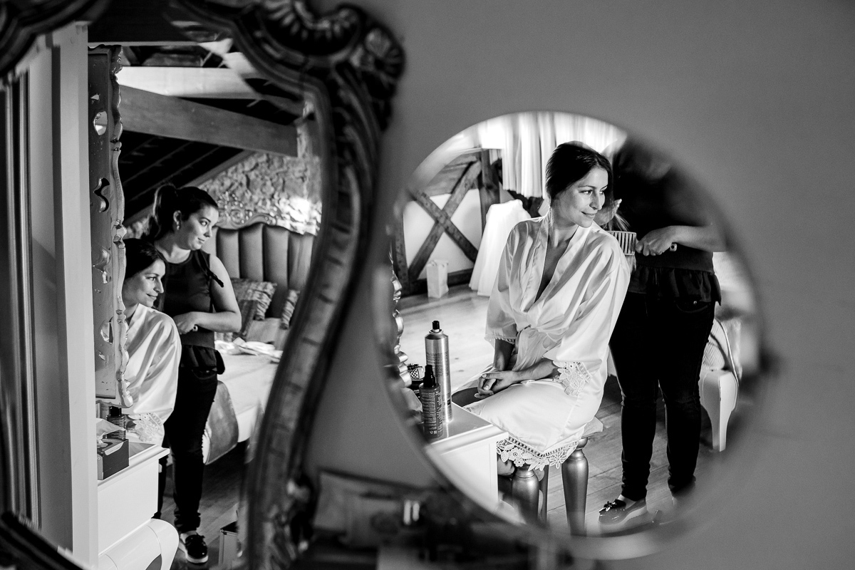 Fotografo de casamento Aveiro, Coimbra, Preparação da noiva