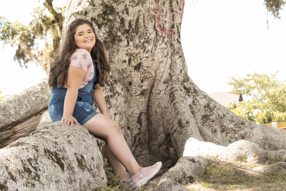 Ensaio Jordana em Santo Antônio da Patrulha RS_Praça da Figueira