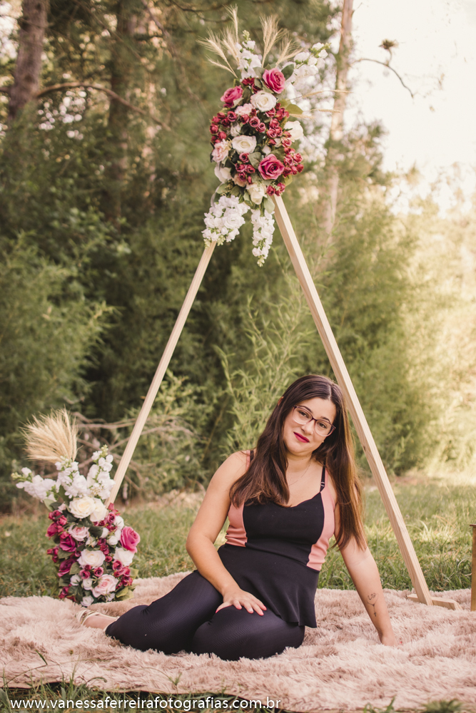 Ensaio especial Dia das Mães, Sandra, realizado em Caraá, fotografia de Vanessa Ferreira Fotografias