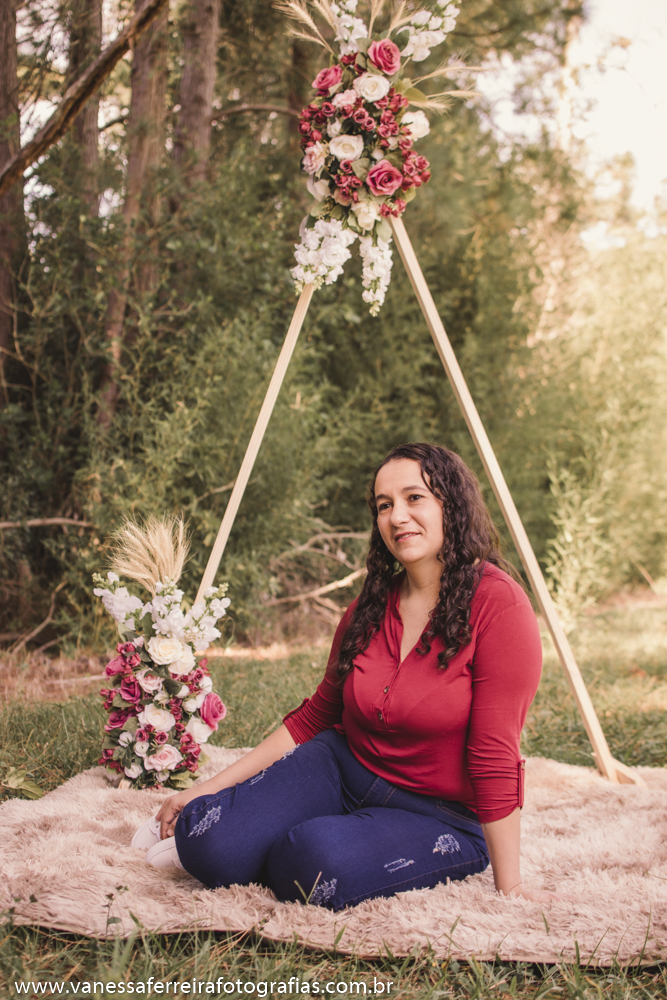 Ensaio especial Dia das Mães, Rosana, realizado em Caraá, fotografia de Vanessa Ferreira Fotografias