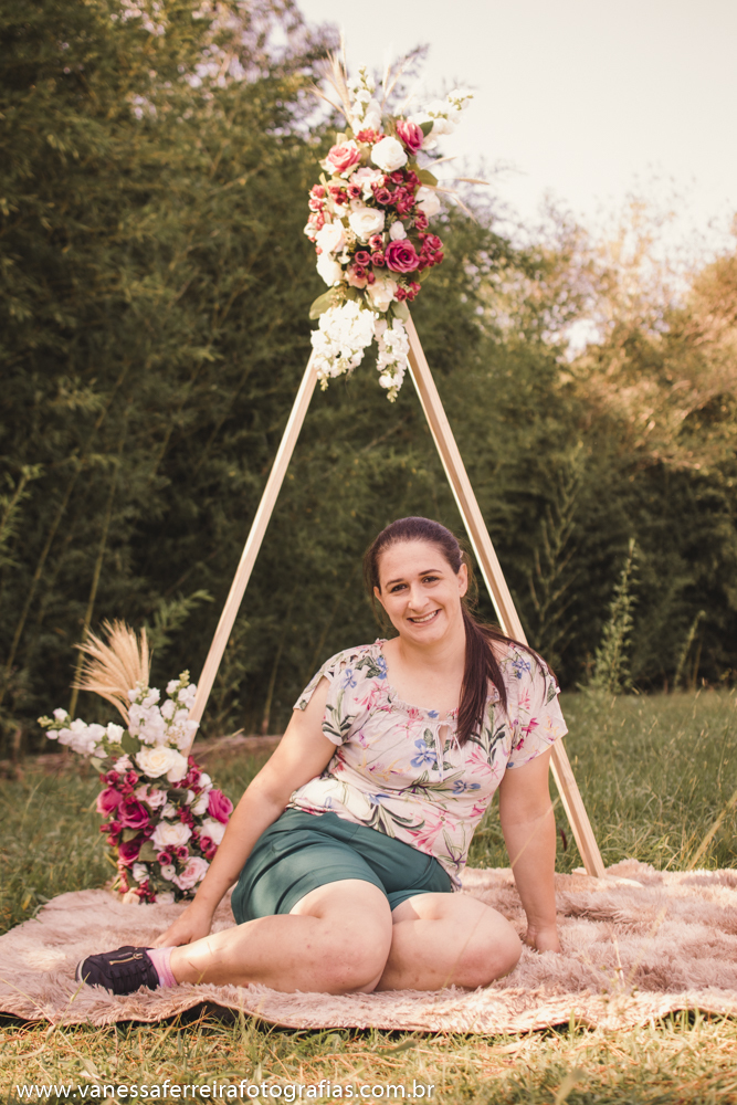 Ensaio especial Dia das Mães, Ana Saltiél, realizado em Caraá, fotografia de Vanessa Ferreira Fotografias