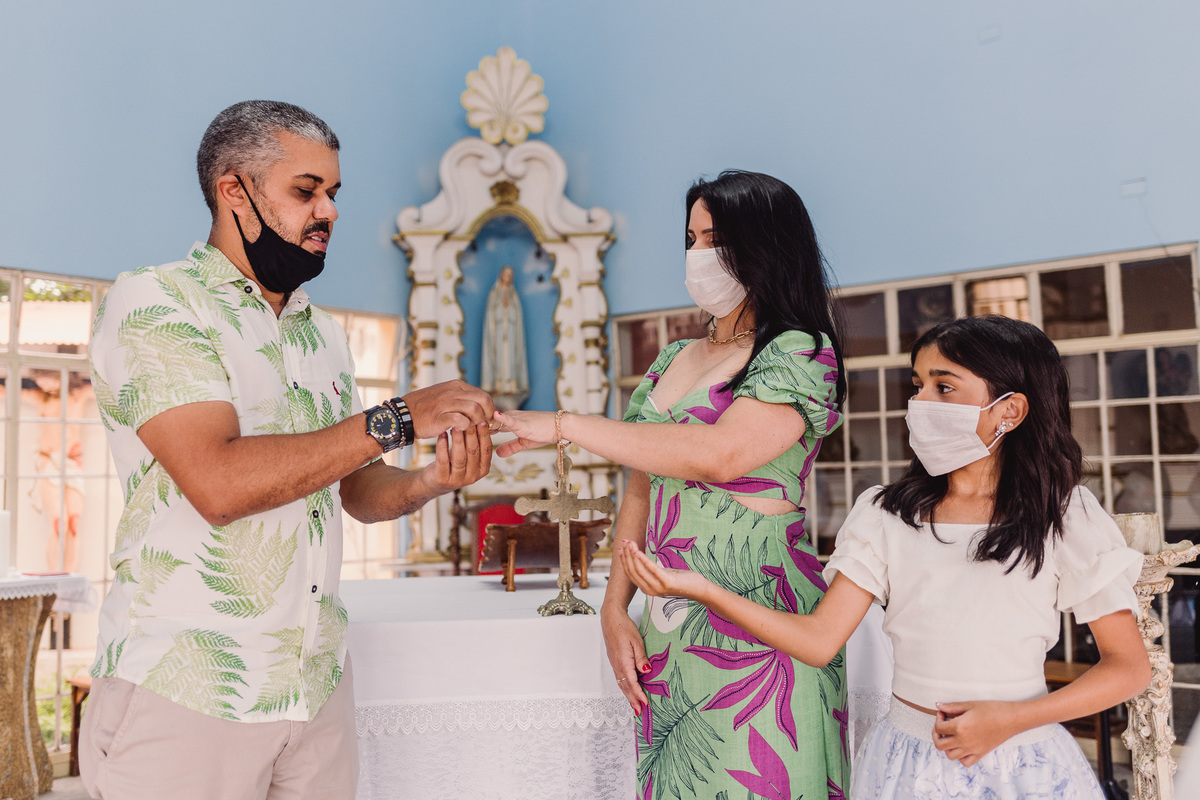Batizado da Mariana realizado na Igreja de Nossa Senhora de Fátima em Berilo - MG 
Fotógrafo: Leandro Sales