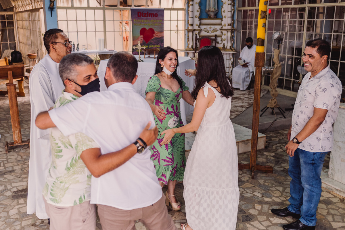 Batizado da Mariana realizado na Igreja de Nossa Senhora de Fátima em Berilo - MG 
Fotógrafo: Leandro Sales