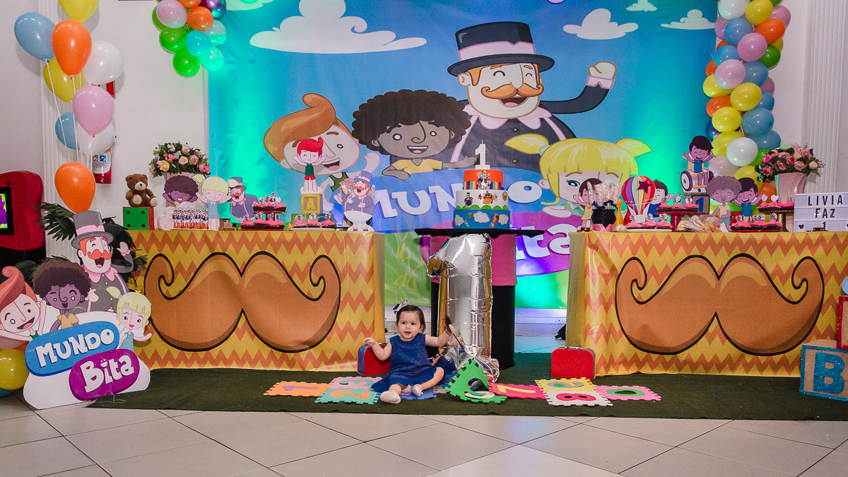 Aniversário infantil mundo bita ,no buffet Paraíso Kids II, na cidade de Praia Grande, estado de São Paulo 