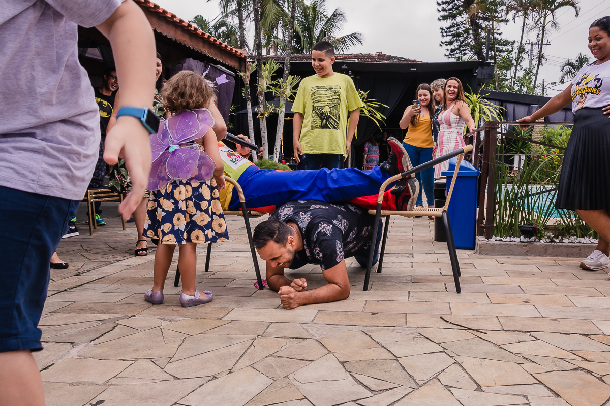 Gincana de aniversário infantil no buffet Beleléu, na cidade de praia grande, no estado de são paulo