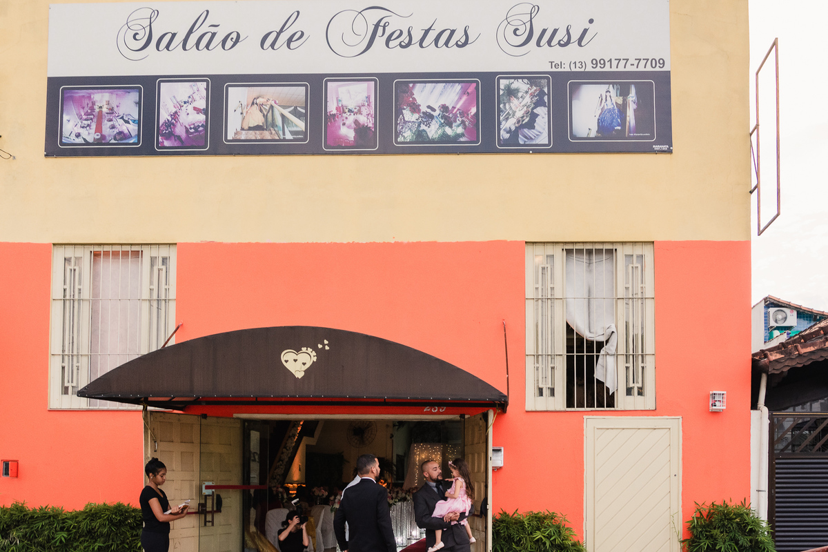 Salão de festas Susi, na cidade de Praia Grande, no estado de São Paulo