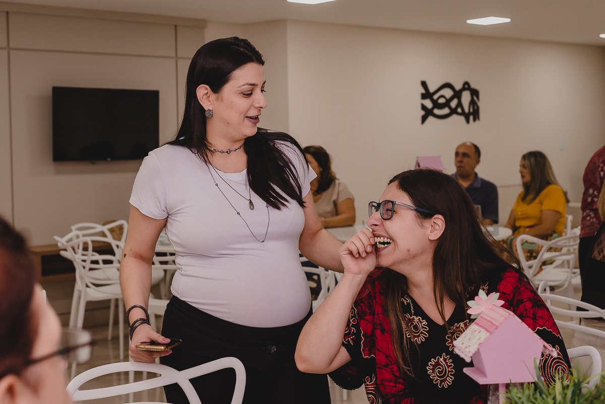 Chá de bebê, na cidade de Mongaguá, no estado de São Paulo