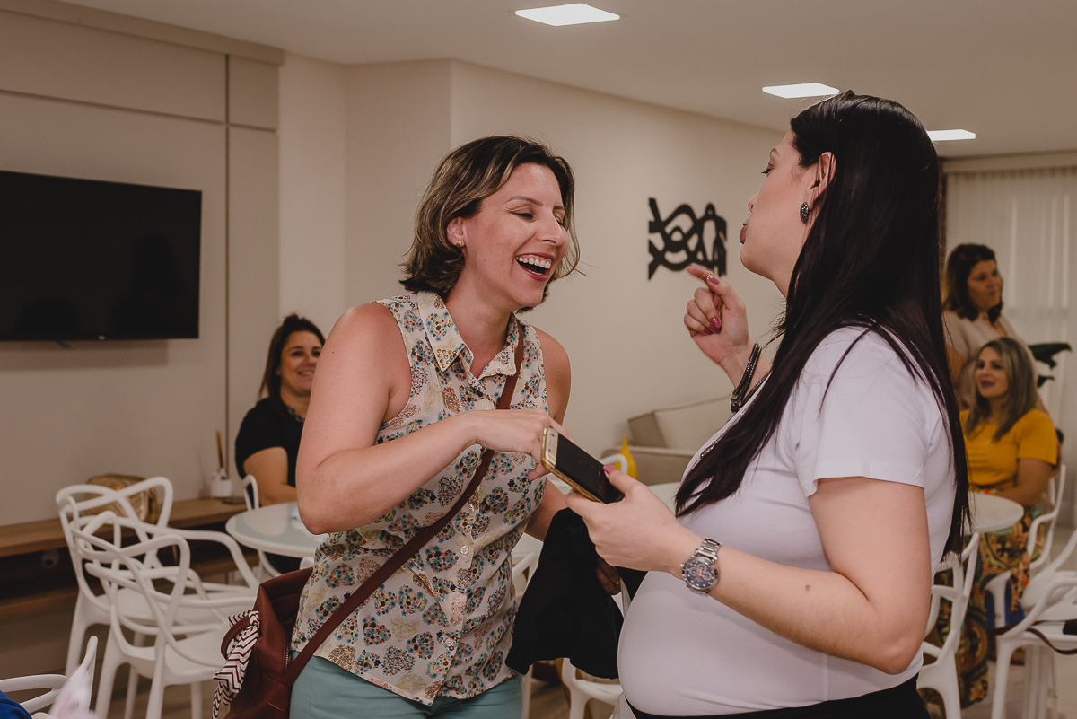 Chá de bebê, na cidade de Mongaguá, no estado de São Paulo