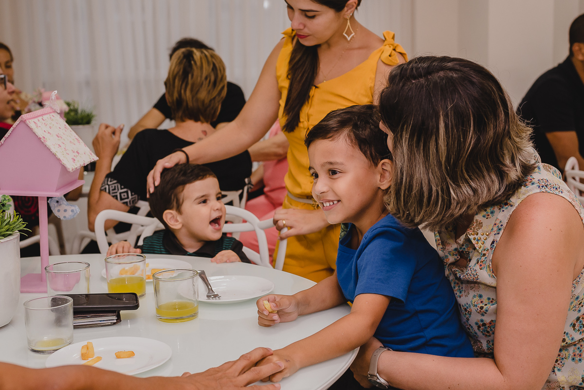 Chá de bebê, na cidade de Mongaguá, no estado de São Paulo
