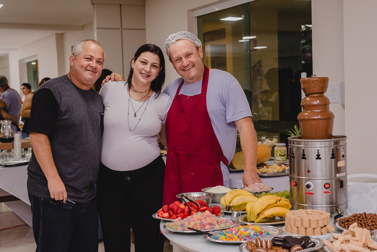 Chá de bebê, na cidade de Mongaguá, no estado de São Paulo