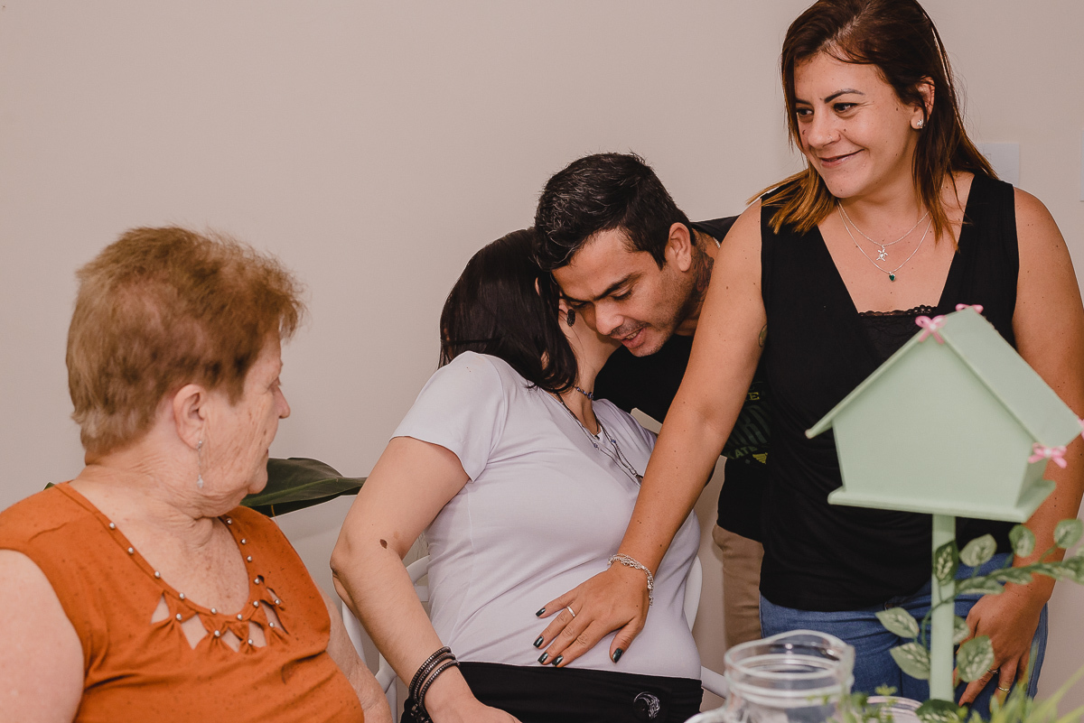 Chá de bebê, na cidade de Mongaguá, no estado de São Paulo