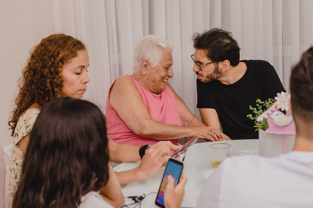 Chá de bebê, na cidade de Mongaguá, no estado de São Paulo