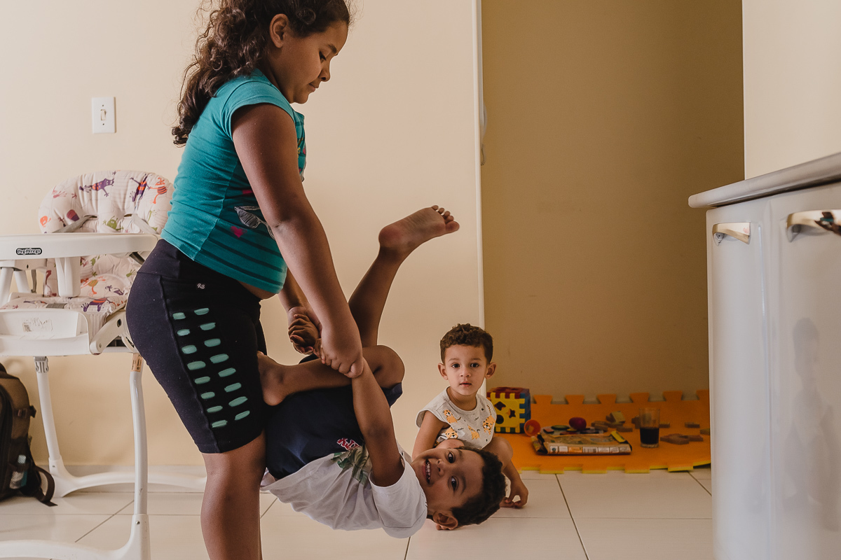 Ensaio de família na cidade de São josé dos Pinhais no Paraná 