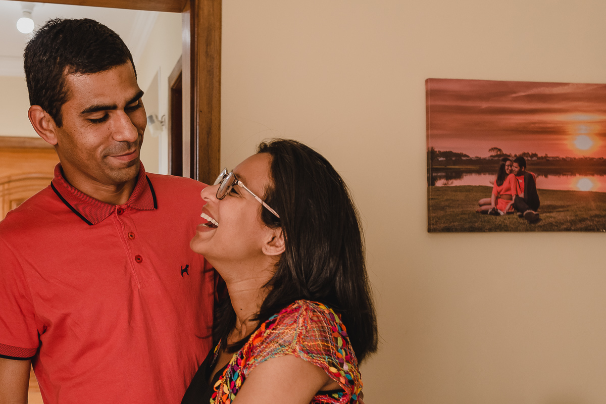 Ensaio de casal na cidade São josé dos Pinhais no Paraná