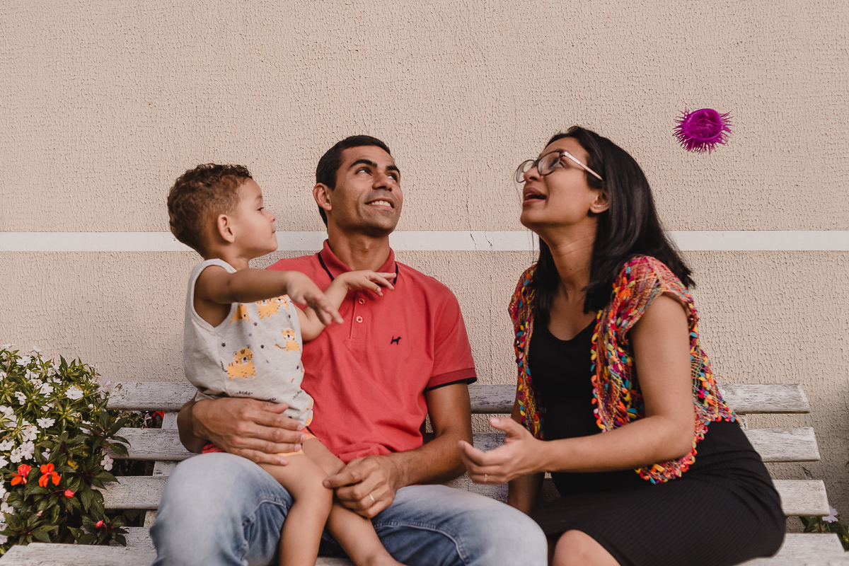 Ensaio de família na cidade São josé dos Pinhais no Paraná