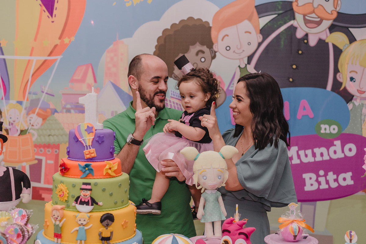 Festa infantil, mundo bita no Buffet Magic Time na cidade de Praia Grande, no estado de São Paulo