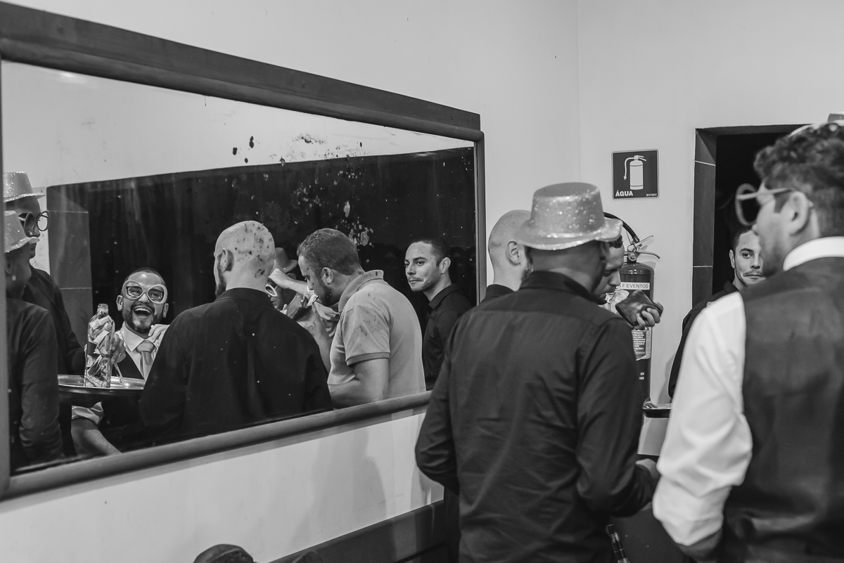 Foto da gravata na cerimônia- KF Eventos - Praia Grande - SP - Cia P&B Produções