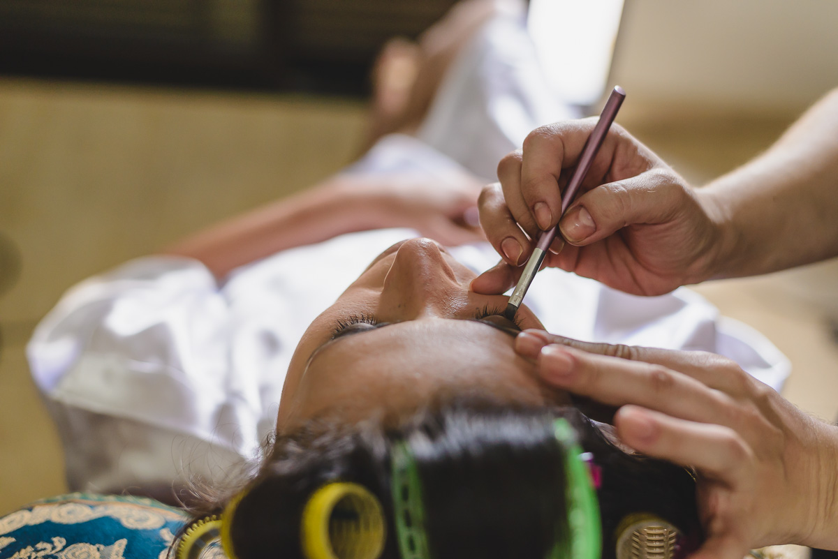 maquiagem da noiva making of - - Itapevi - SP - fotografia Cia P&B Produções - Chácara Brilho da Lua