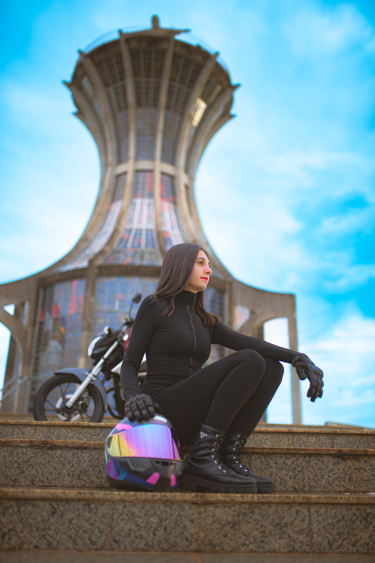 ensaio fotografico feminino fotografo motociclista ensaio externo