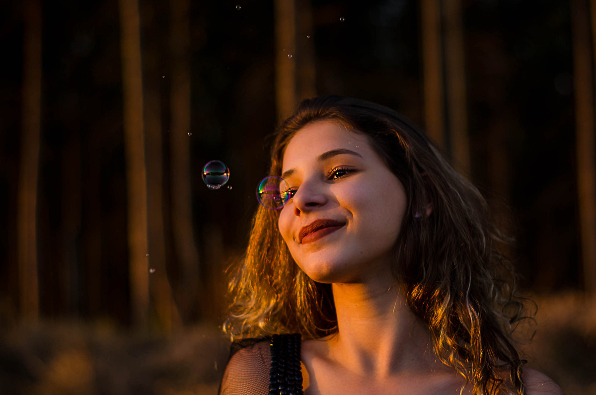 ensaio feminino 15 anos fotografia externa final da tarde