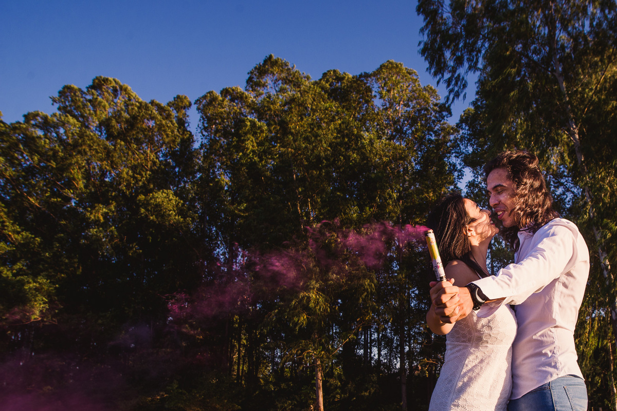ensaio gestante revelação mamãe fotografia ensaio externo casal foto