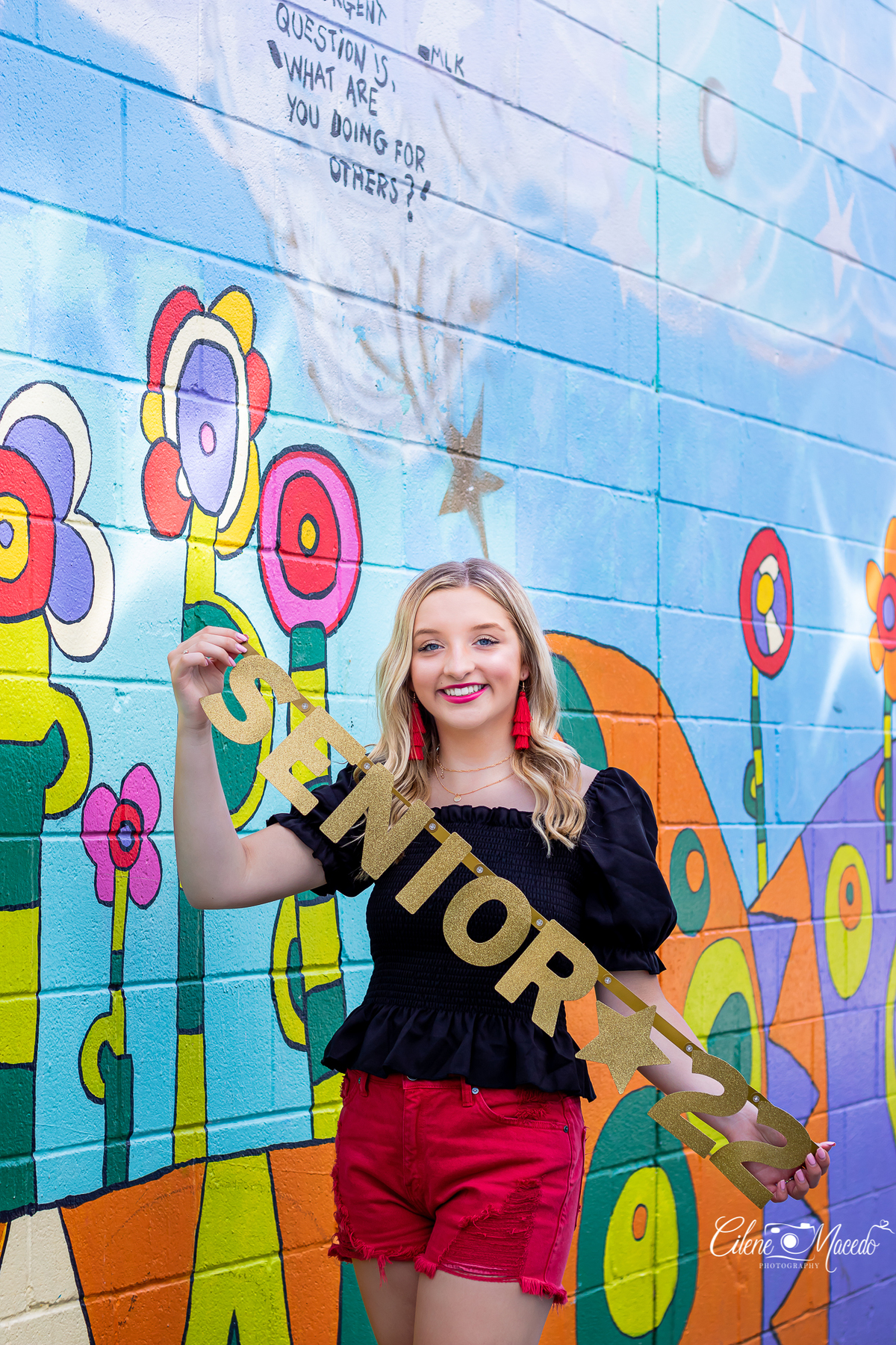 Senior Session in downtown Bloomington-IN