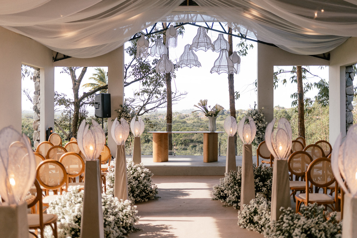 Casamento ao ar livre na Fazenda Bonanza em Sergipe