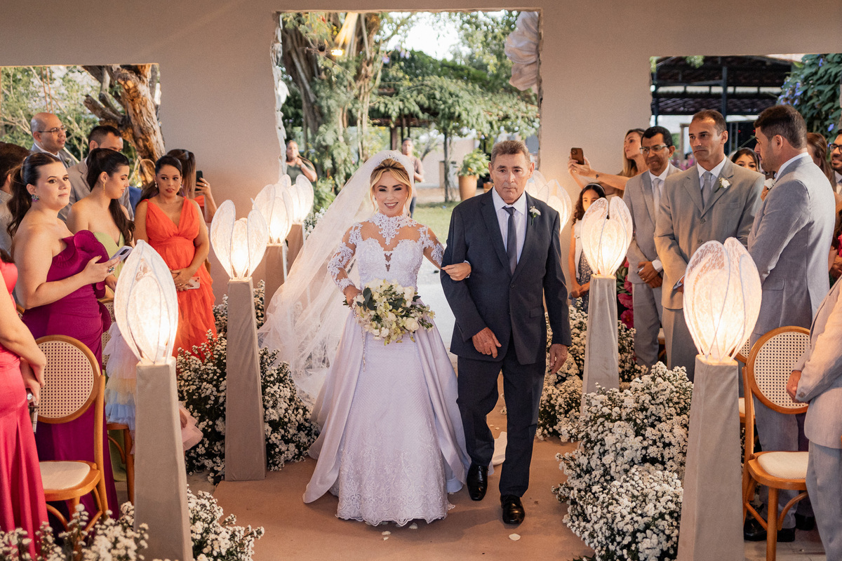 Casamento ao ar livre na Fazenda Bonanza em Sergipe