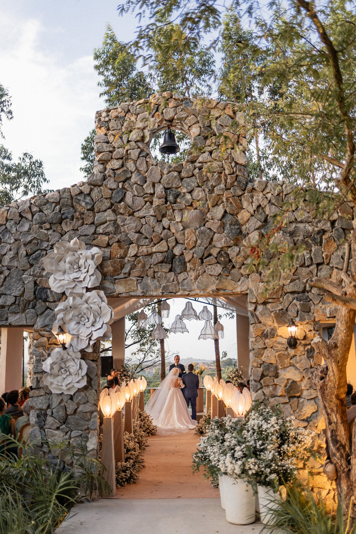 Casamento ao ar livre na Fazenda Bonanza em Sergipe