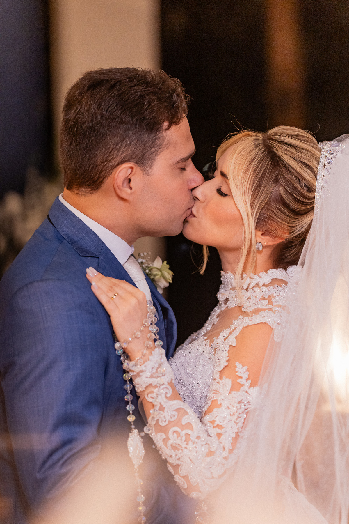 Retrato dos noivos Michele e Brício na Fazenda Bonanza em Sergipe