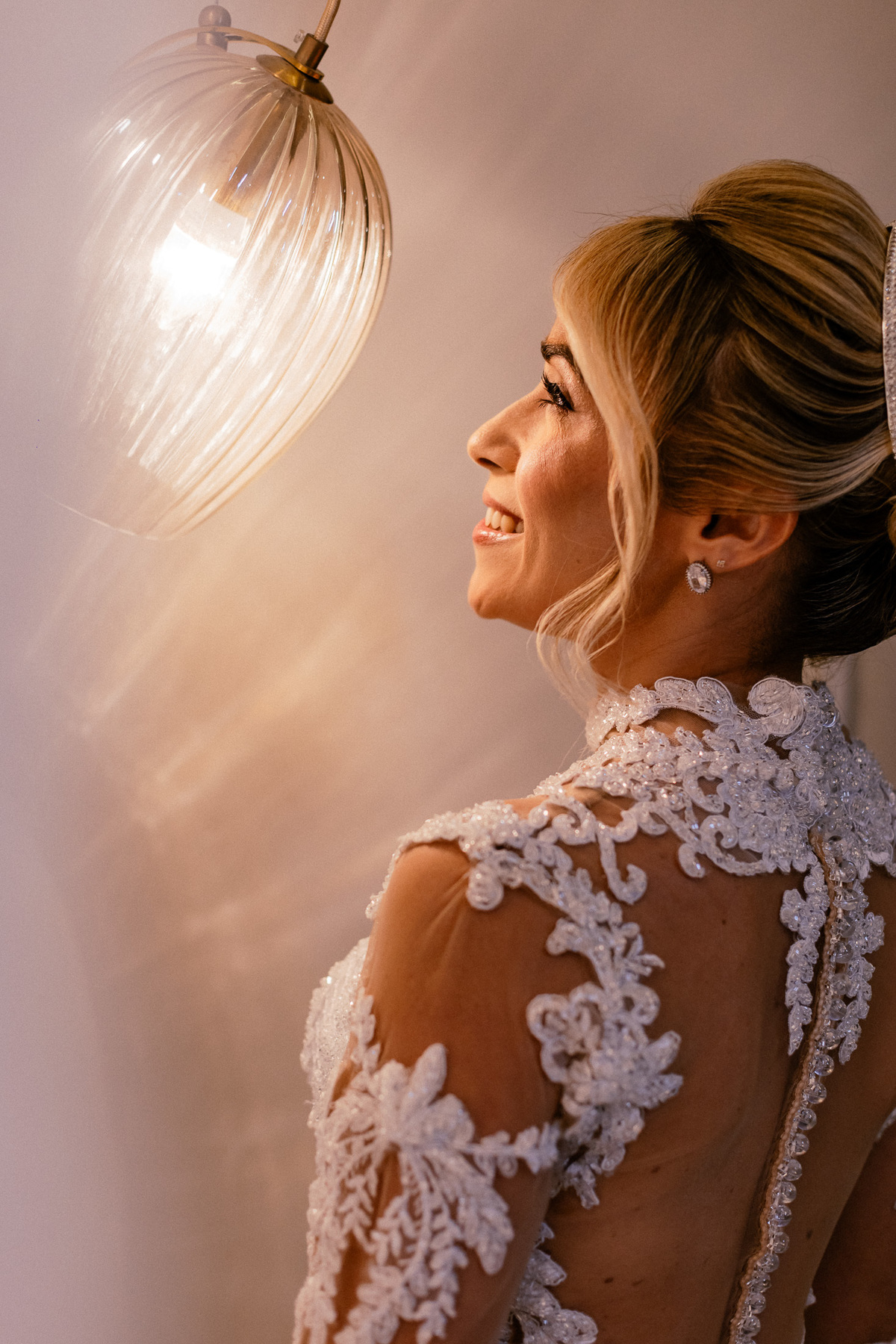 Noiva pronta para o casamento na Fazenda Bonanza em Sergipe