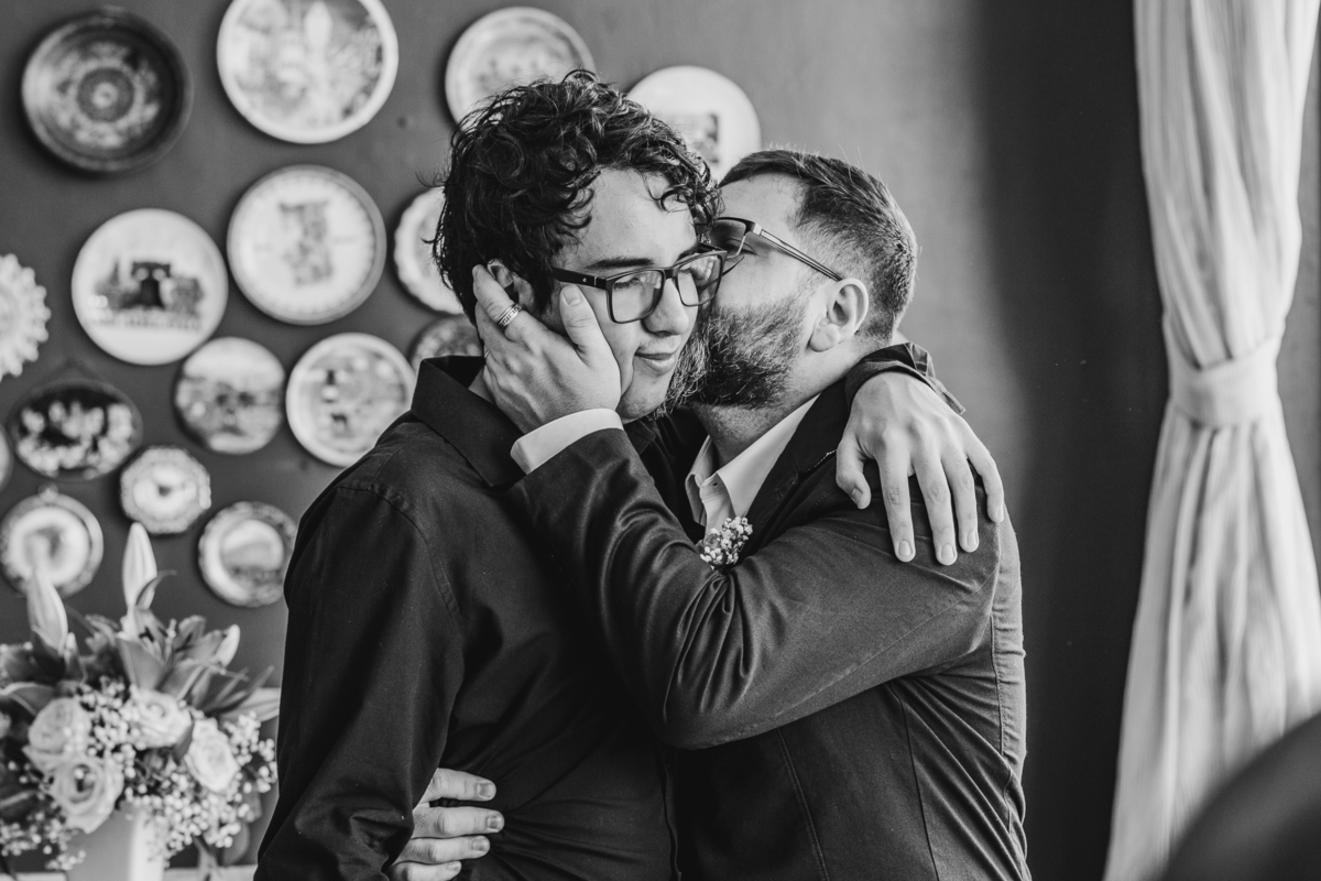 Despedida do irmão do noivo