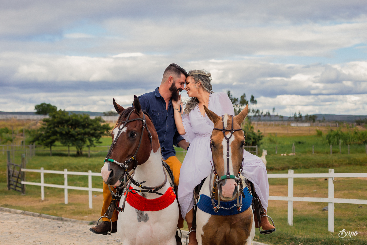 BISPO FOTOGRAFIA | Fotógrafos de Casamento em Aracaju/Sergipe - Pré Wedding Noivos com Cavalos em Haras