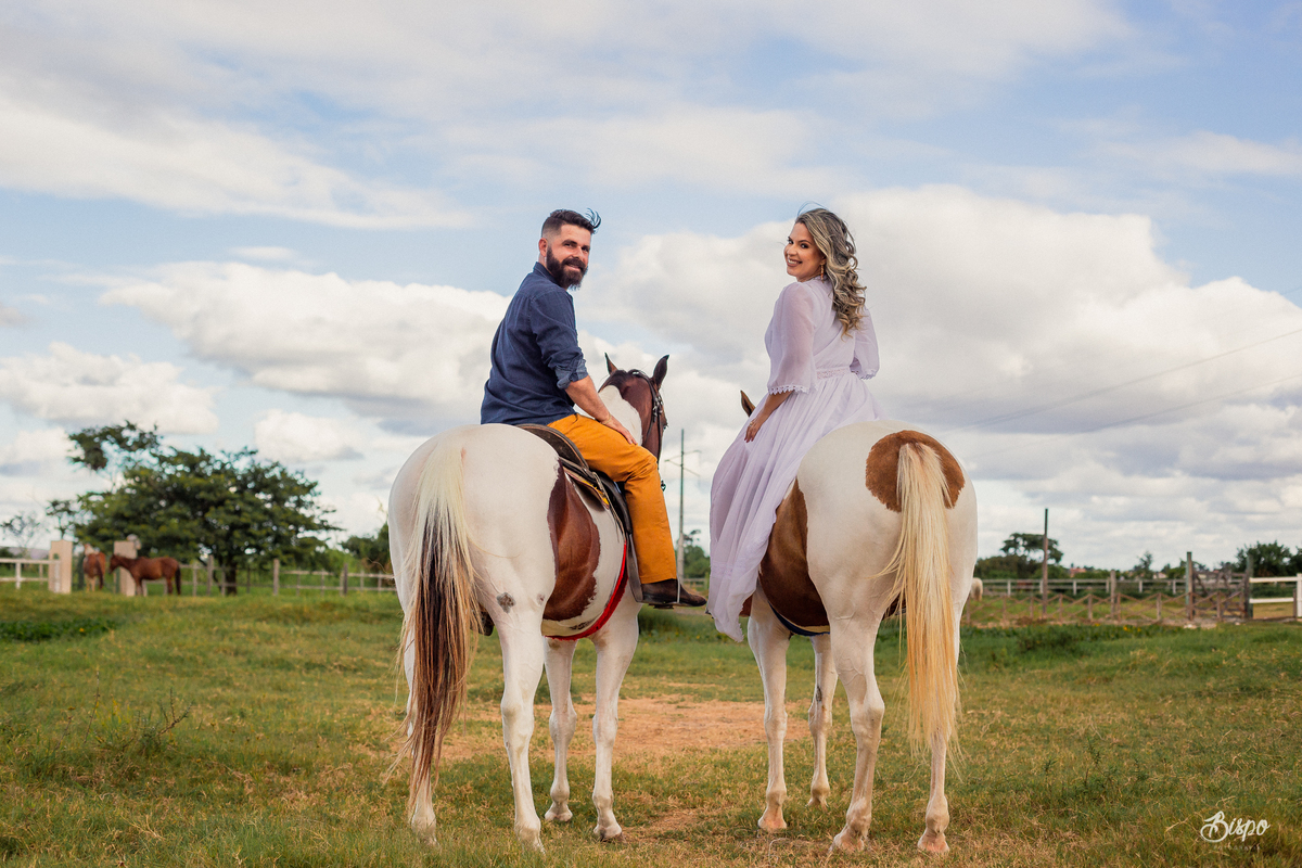 BISPO FOTOGRAFIA | Fotógrafos de Casamento em Aracaju/Sergipe - Pré Wedding Noivos com Cavalos em Haras
